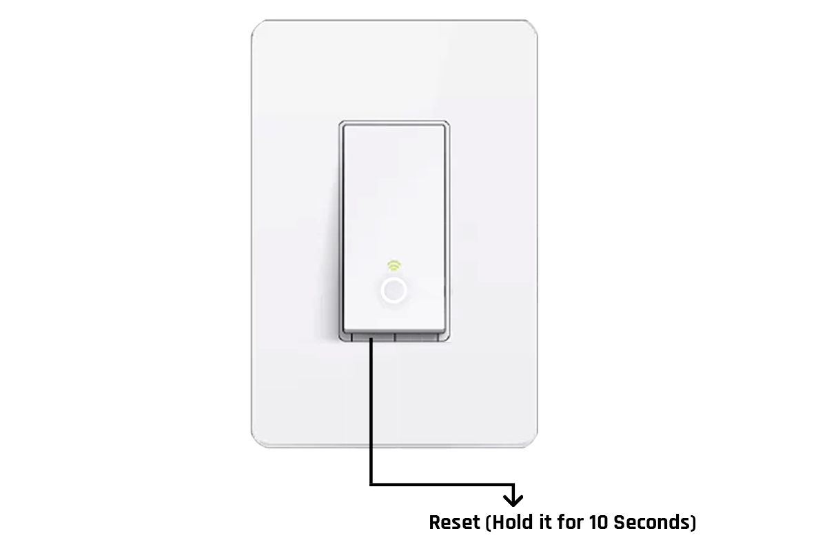 Soft Reset Kasa Smart Switch