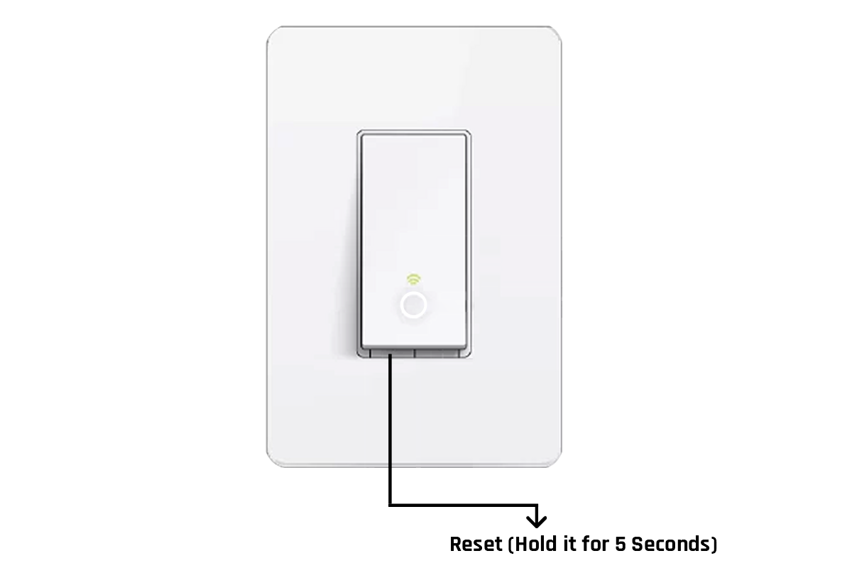 Soft Reset Kasa Smart Switch
