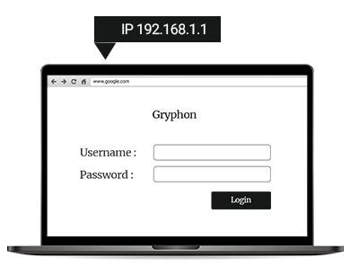 Gryphon Router Login Via IP address