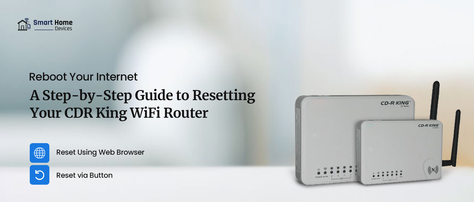 Reset CDR King WiFi Router